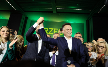 Mało kto wierzył w sukces sklejonej bez większego sensu koalicji PSL i Polski 2050. Na zdjęciu Włady