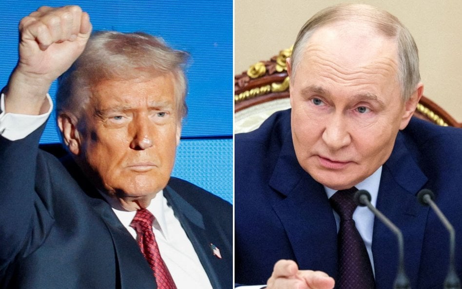 Donald Trump i Władimir Putin