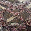 Protest rolników w Warszawie, fot. z 27 lutego
