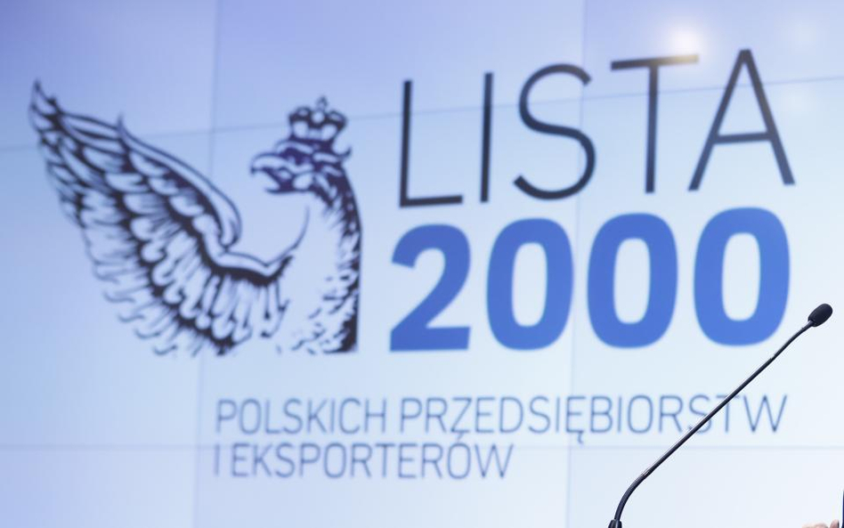 Lista 2000 "Rzeczpospolitej": Polskie firmy rosną szybciej niż PKB