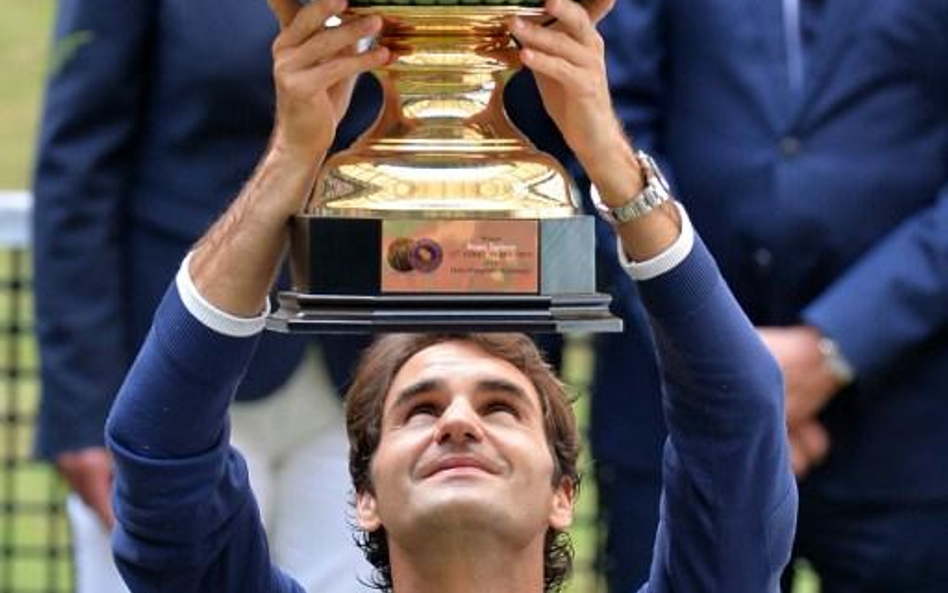 Roger Federer w siódmym niebie