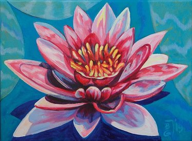 Na aukcji dobroczynnej licytowany będzie obraz Bożeny Grzyb-Jarodzkiej.