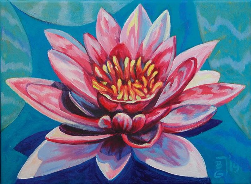 Na aukcji dobroczynnej licytowany będzie obraz Bożeny Grzyb-Jarodzkiej.