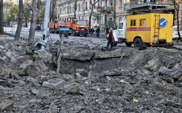 Skutki rosyjskiego ataku z użyciem pocisków Iskander-M na Odessę