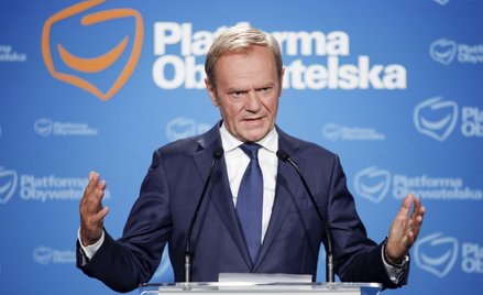 Przewodniczący PO Donald Tusk