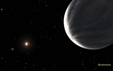 Artystyczna wizja gwiazdy Kepler-138 i krążących wokół niej planet