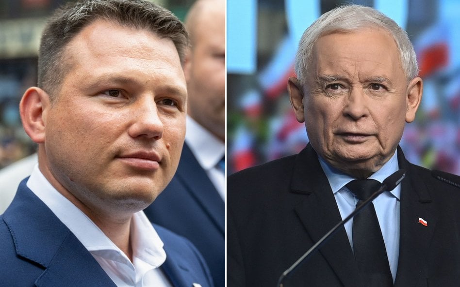 Sławomir Mentzen i Jarosław Kaczyński