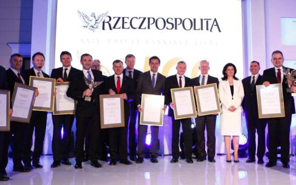 Zdobywcy tytułów Orzeł „Rzeczpospolitej”, Filar Budżetu oraz wyróżnień za debiut w zestawieniu, inwe