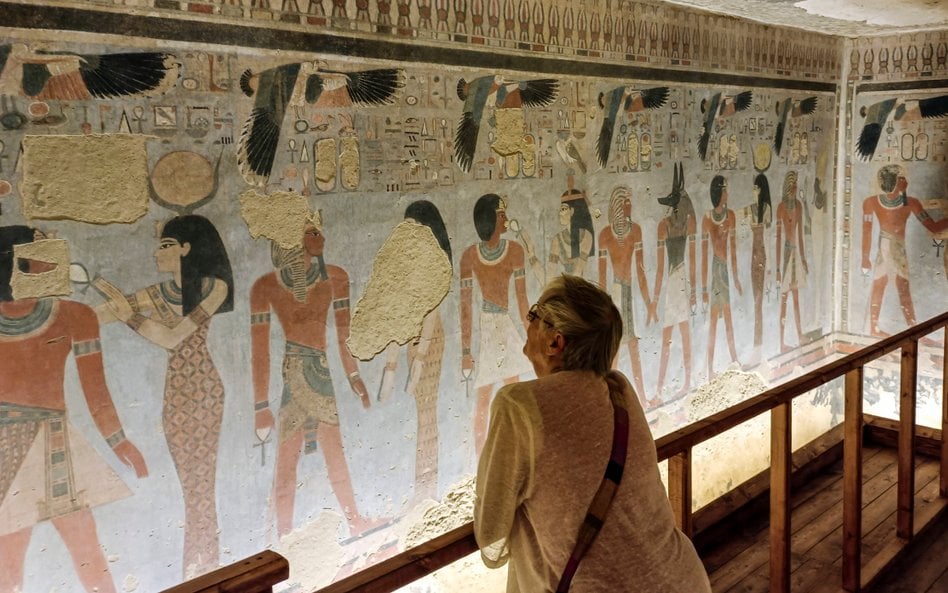Grób Faraona Amenhotepa III w Luksorze