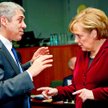 Portugalski premier Jose Socrates stara się przekonać niemiecką kanclerz Angelę Merkel, że jego kraj