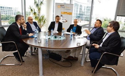 Jaka powinna być opowieść o polskiej przeszłości? Od lewej: Paweł Ukielski, Dariusz Stola, Jan Ołdak