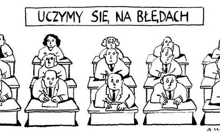 Komentarz rysunkowy. Uczymy się na błędach