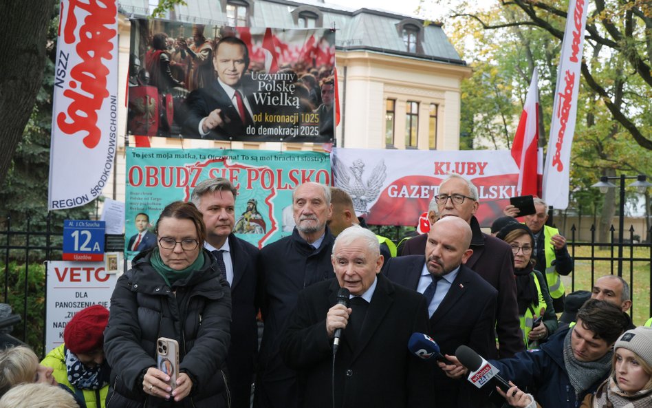 Jarosław Kaczyński przed TK