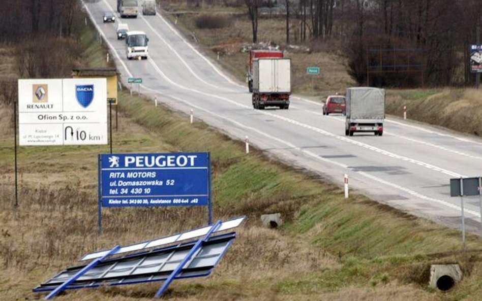 Stawek opłat za reklamy przy drodze nie można dowolnie różnicować