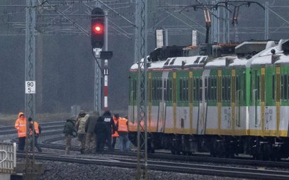Dywersanci, którzy w listopadzie 2025 r. pod Garwolinem wysadzili fragment szyn na trasie Warszawa–L