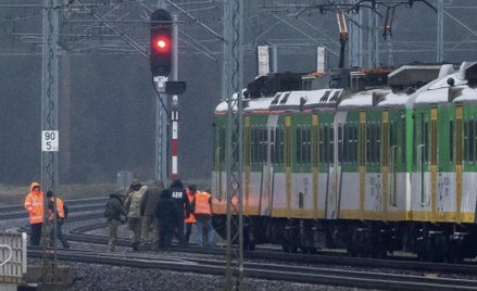 Dywersanci, którzy w listopadzie 2025 r. pod Garwolinem wysadzili fragment szyn na trasie Warszawa–L