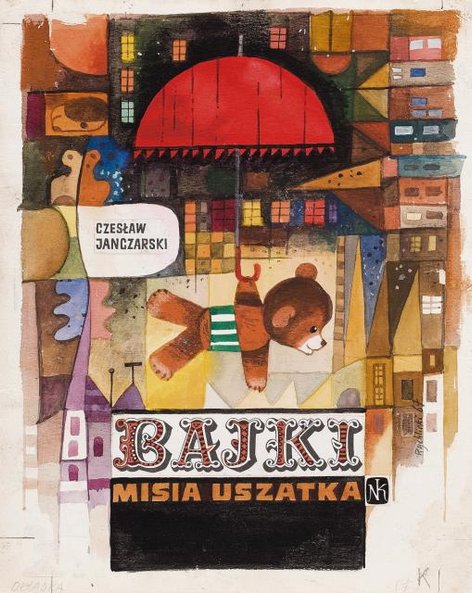 Miś Uszatek jak praw­dziwy.