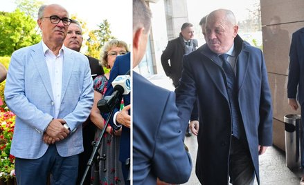 Włodzimierz Czarzasty i Marek Sawicki