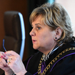 Sędzia Beata Najjar na sali rozpraw Sądu Okręgowego w Warszawie, 3 grudnia 2018 r.