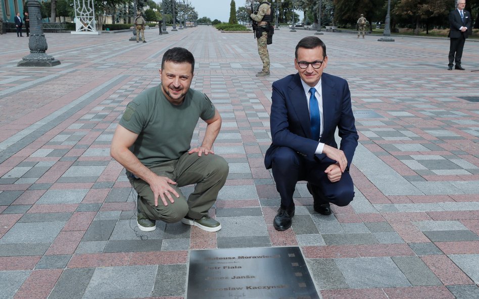 Mateusz Morawiecki: Przyszłość musi być wolna od szantażu i pałających żądzą podboju władców Kremla