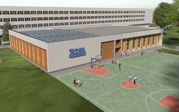 Wybrany przez radnych wariant rewitalizacji basenu przy ul. Zajączka 7 przewiduje przebudowę i rozbu