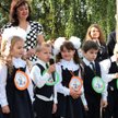 Dzieci z polskiej szkoły w Podbrodziu na Wileńszczyźnie