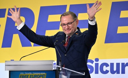 Tino Chrupalla, współprzewodniczący AfD