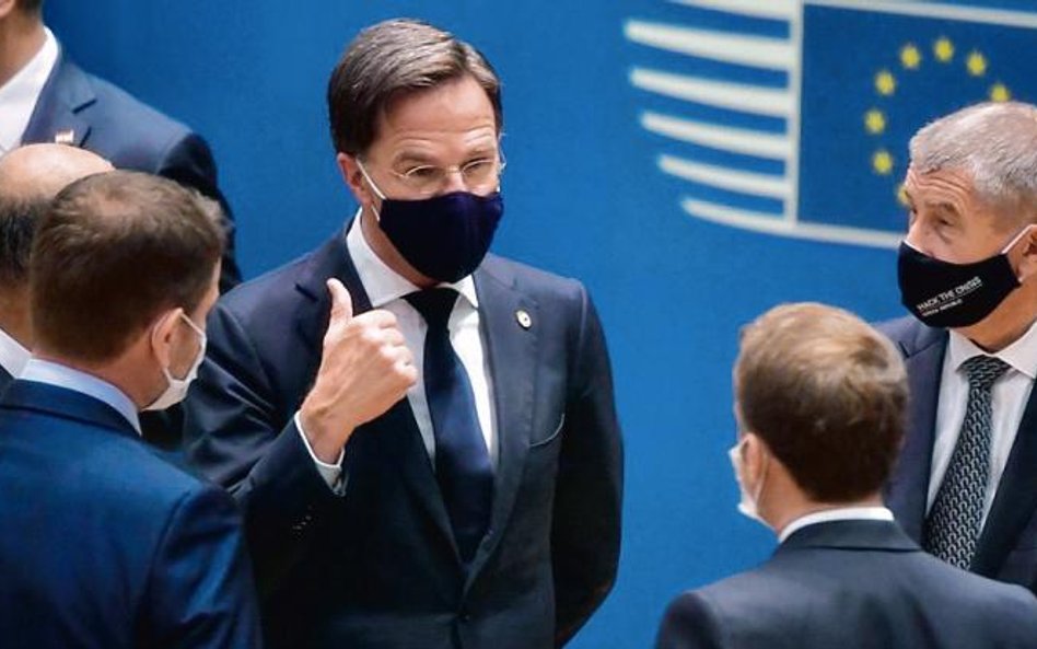 Mark Rutte, premier Holandii, został podczas unijnego szczytu nieformalnym liderem sojuszu krajów „o