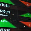 WIG20 rozpoczął notowania 3 pkt powyżej wtorkowego zamknięcia