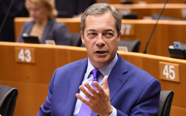 Nigel Farage poparł Marine Le Pen
