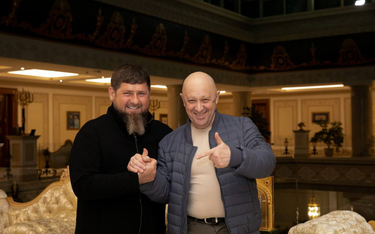 Kadyrow spotkał się z Prigożynem. "Omówiliśmy gorące kwestie"