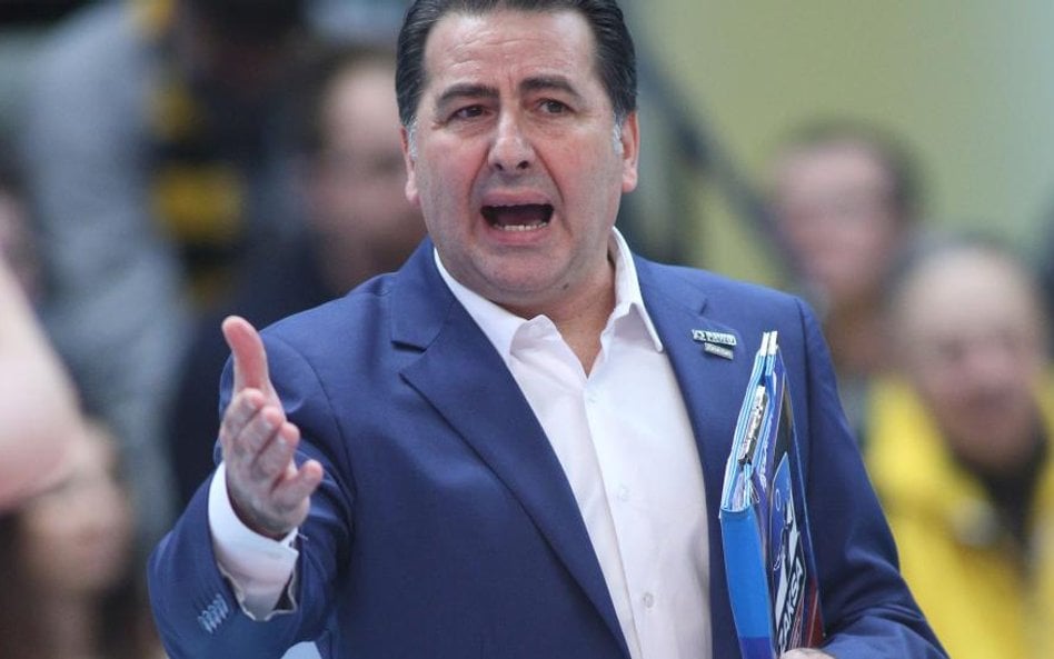 Trener reprezentacji polskich siatkarzy Ferdinando De Giorgi