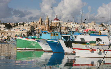 Port w Marsaxlokk na Malcie