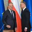 Donald Tusk i Andrzej Duda