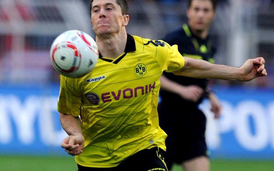 Robert Lewandowski z Borussii Dortmund