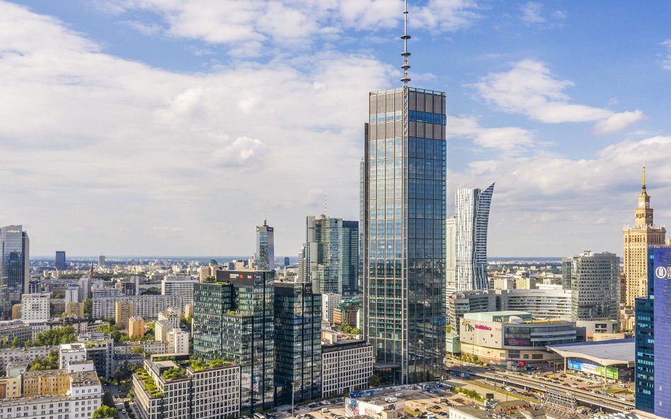 W Warszawie powstał najwyższy budynek w UE. Varso Tower ukończone