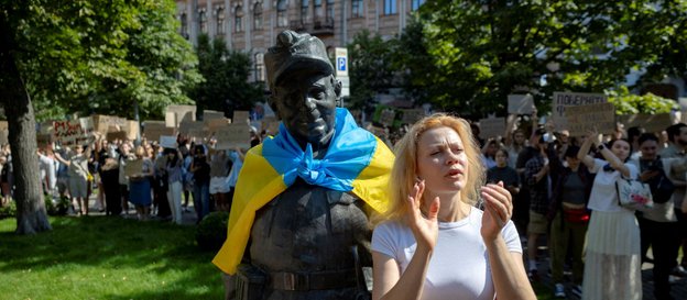 Na Ukrainie doszło do protestów po dymisji Mychajła Fedorowa