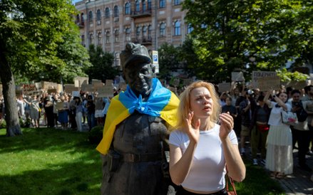 Na Ukrainie doszło do protestów po dymisji Mychajła Fedorowa