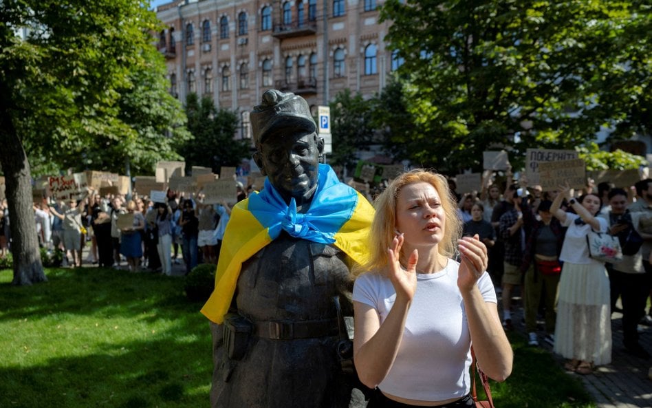 Na Ukrainie doszło do protestów po dymisji Mychajła Fedorowa