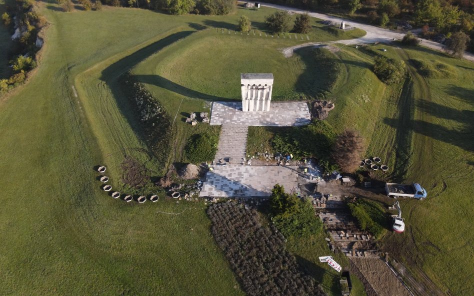 Teren przyszłego Muzeum KL Plaszow