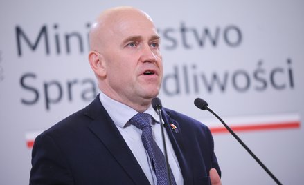 Wiceminister sprawiedliwości Dariusz Mazur