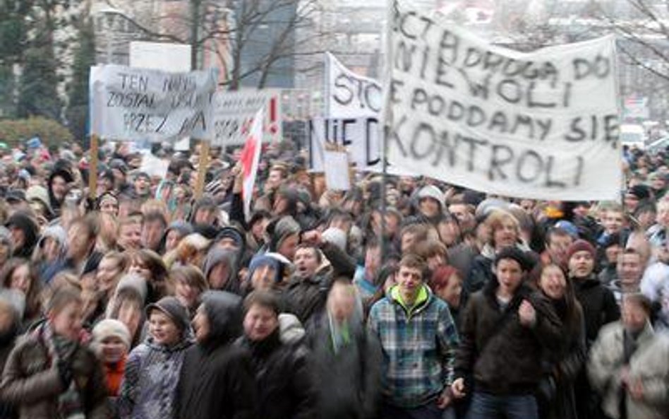 Manifestacja w Kielcach