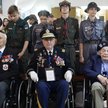 Polscy weterani Feliks Osiński, Krzysztof Flizak, Stosław Kowalski podczas obchodów