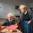 Halina Bortnowska-Dąbrowska z mężem Kazimierzem Dąbrowskim
