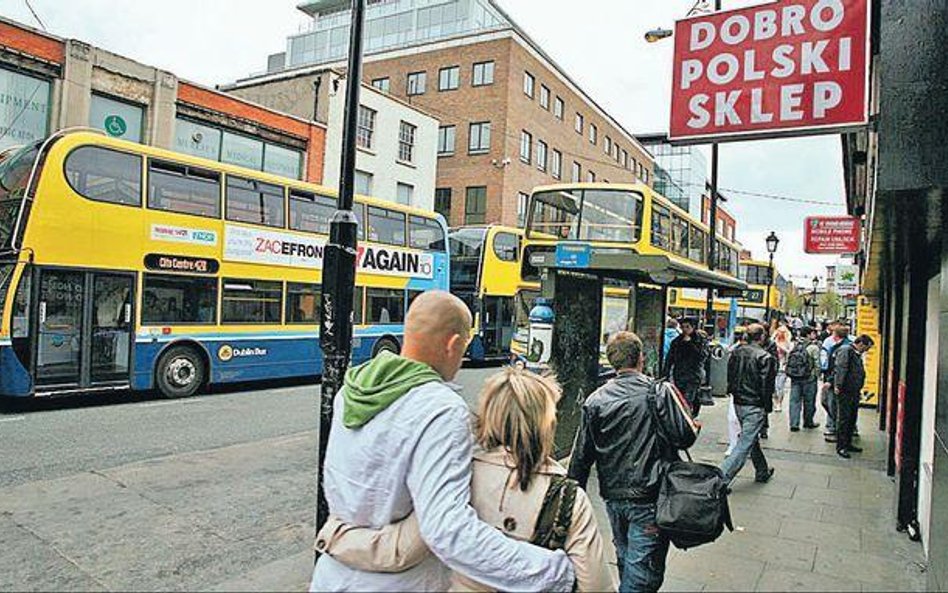 Szacuje się, że w Irlandii jest nawet 200 tysięcy Polaków, w samym Dublinie kilkadziesiąt tysięcy. C