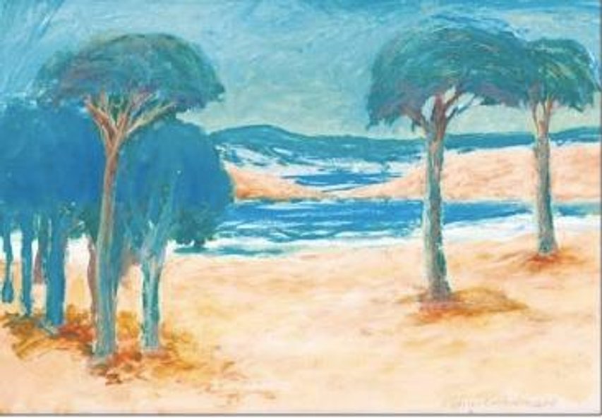 Licytowano obraz namalowany przez artystę operowego Wiesława Ochmana.