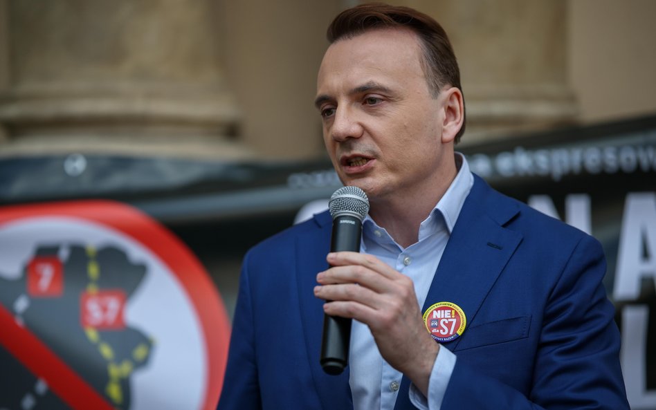 Radny Krakowa Łukasz Gibała