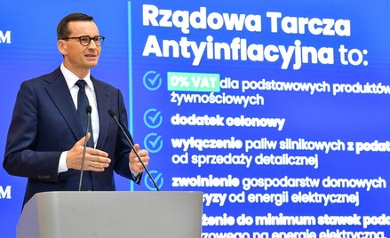 Rząd przedłuża tarczę antyinflacyjną o 2 miesiące. Koszt: 4,8 mld zł