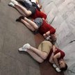 W Kijowie podniesione ceny, kibice spali na dworcu