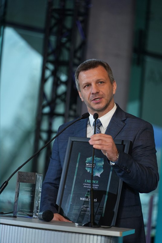 Krzysztof Wołos, wójt gminy Wielka Wieś